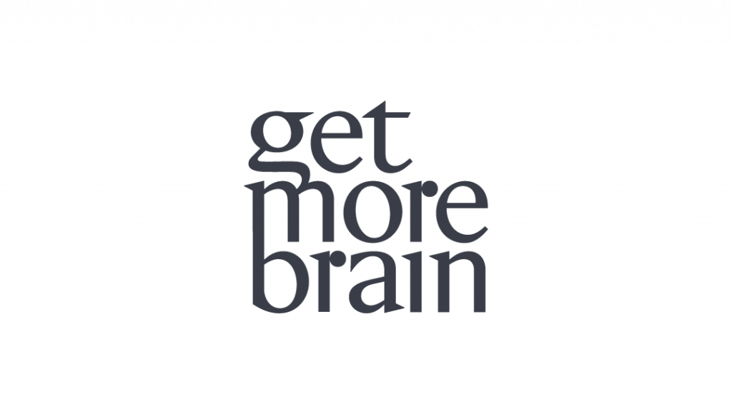 get more brain logo